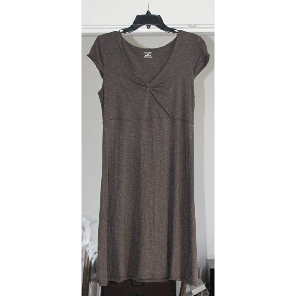 Horny Toad (Toad & Co)  - Rosemarie A-Line Dress in Bark Brown - size Medium - Picture 7 of 9